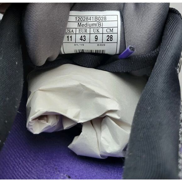 Brooks Adrenaline GTS 19 Purple Womens Size 11 Athletic Running Shoes Sneakers - Picture 11 of 12